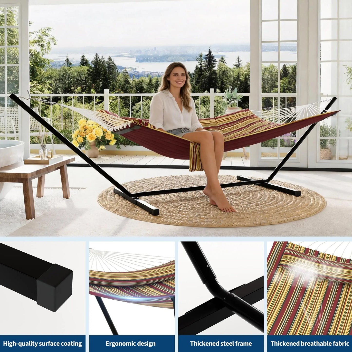 Heavy Duty Double Hammock