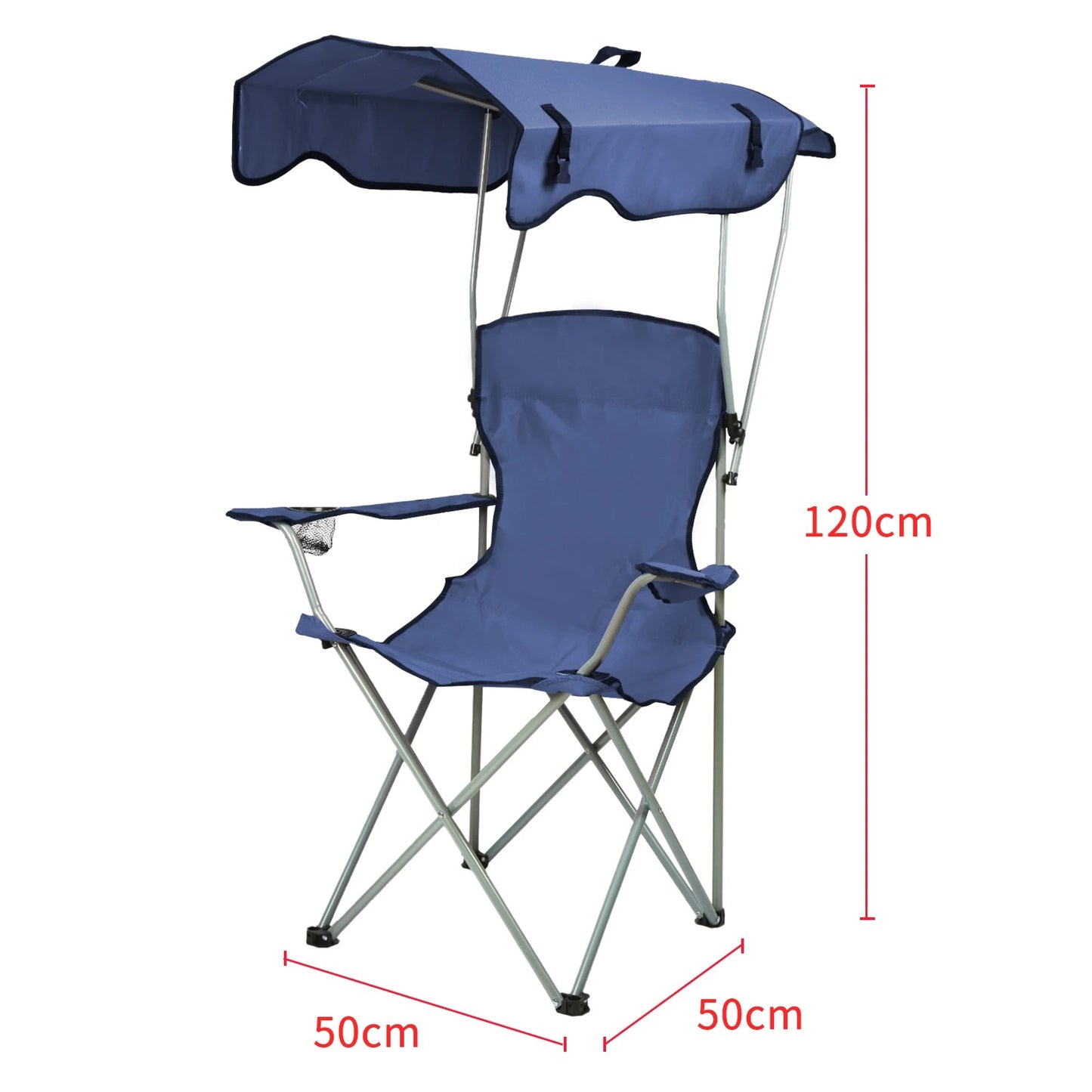 Folding Chair with Sunshade