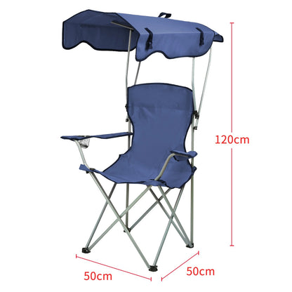 Folding Chair with Sunshade