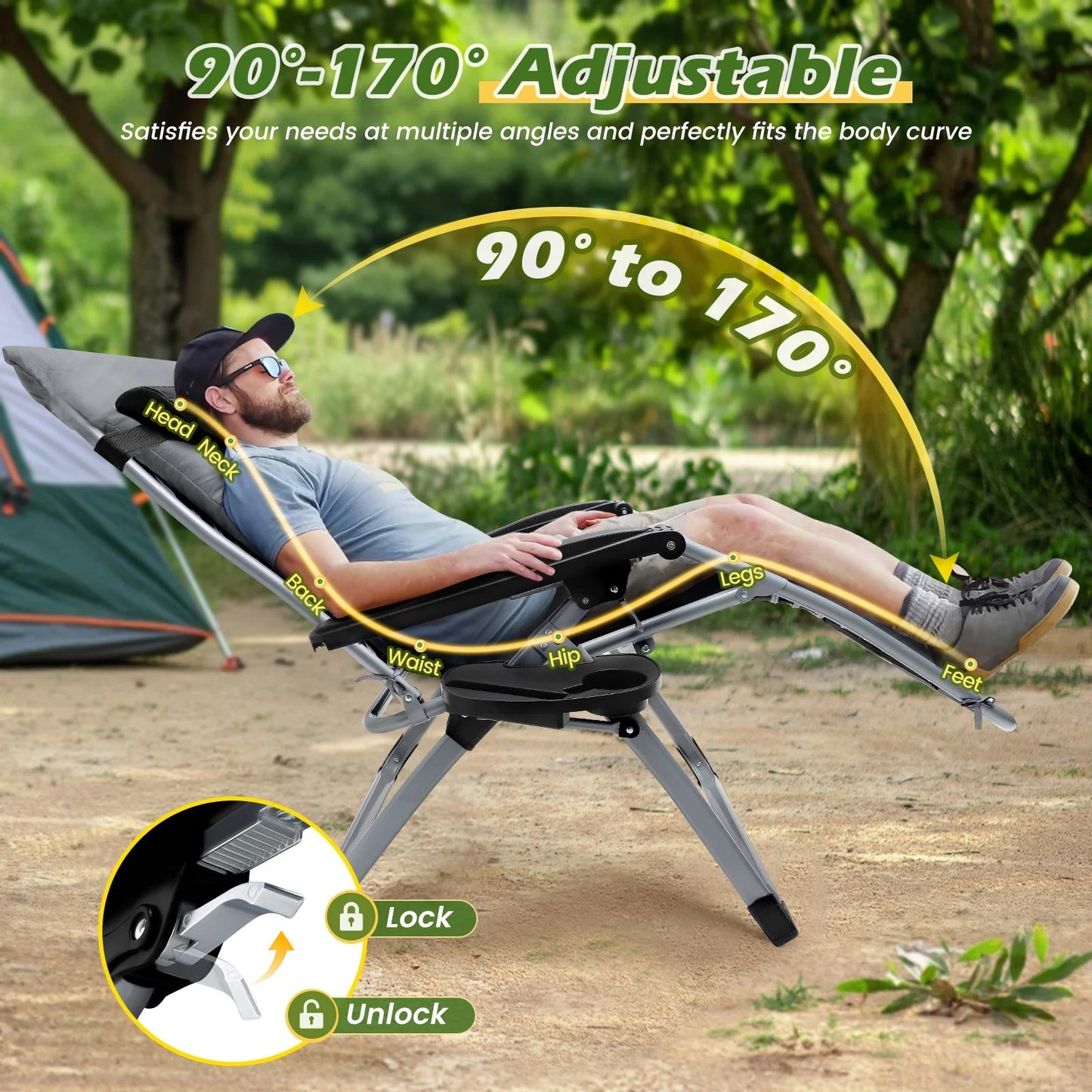 Zero Gravity Lounge Chair