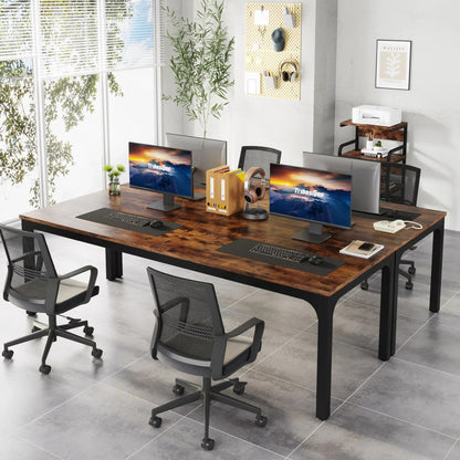 Tribesigns Double Workstation Desk