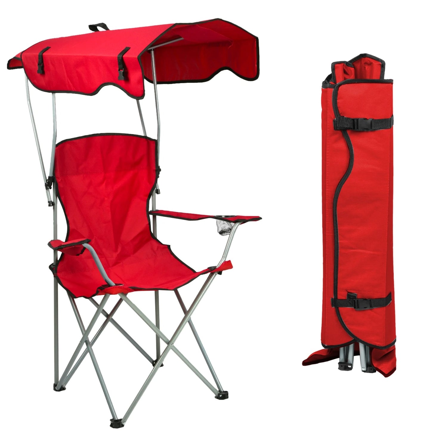 Folding Chair with Sunshade