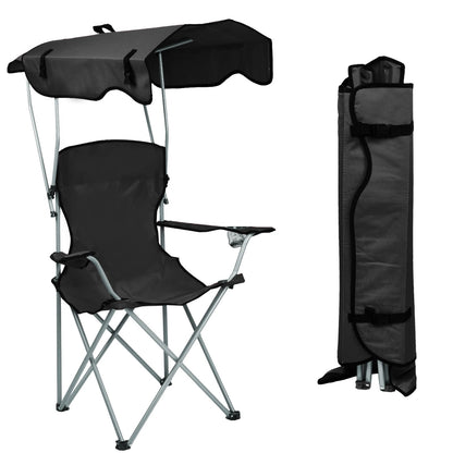 Folding Chair with Sunshade