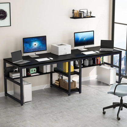 Tribesigns Desk with Bookshelf